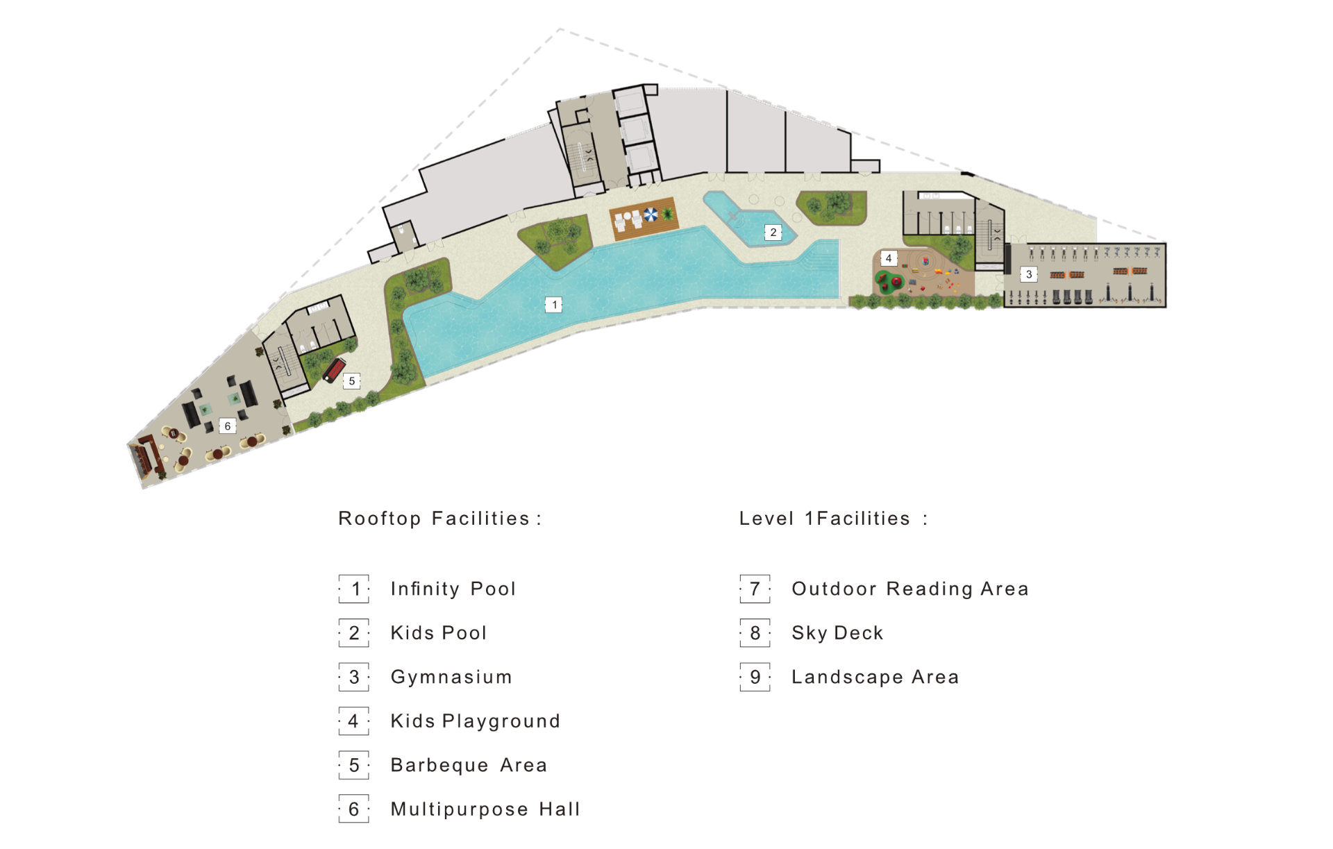 Floor plan — Masterplan